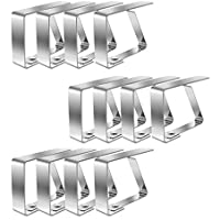 HSCC666 Clips de Mantel- Clips de Acero Inoxidable Mantel Pinza para Mantel Cubierta- Ideal para el Hogar- Fiestas…